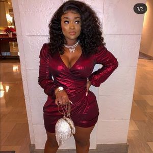 Best behavior mini dress